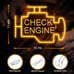Check Engine Neon Sign, LED Garage Sign for Car Room Decor | Check Engine