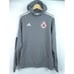 Adidas Men's Hoodie Sweatshirt Size Medium Gray United Futbol Academy Fleece Top