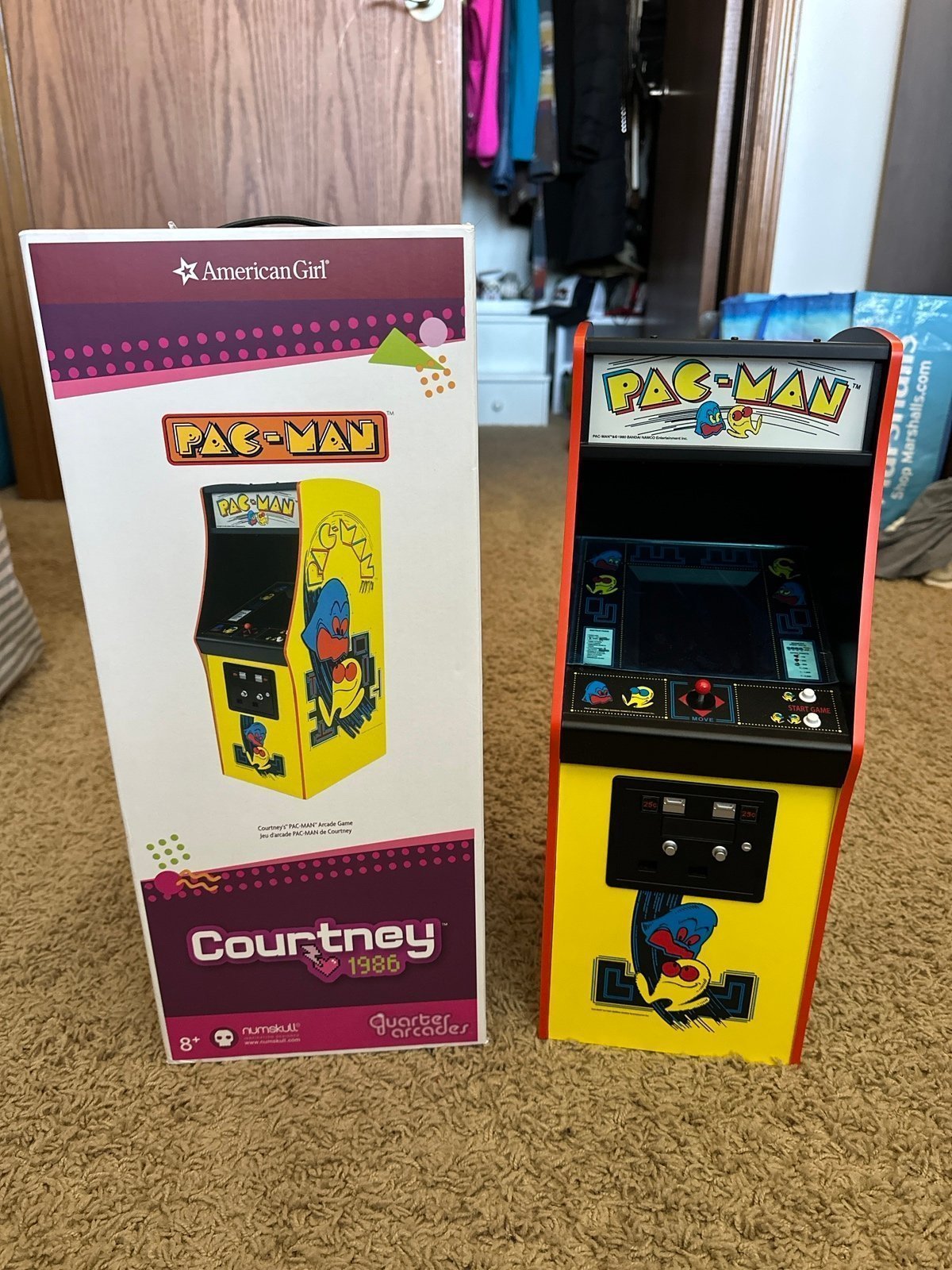 American Girl Courtney Pac-Man Arcade Game