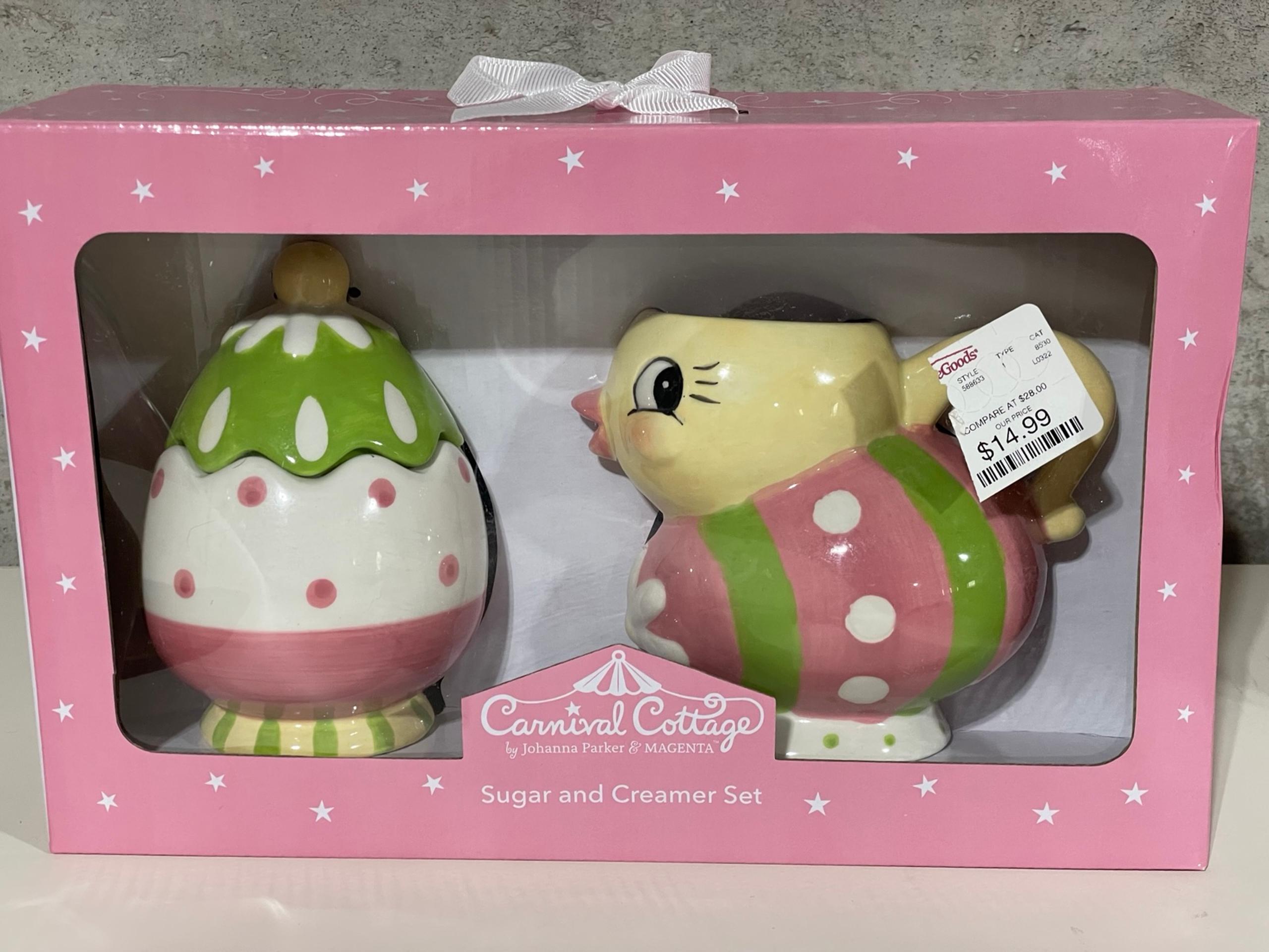 Johanna Parker Cream and Sugar Set