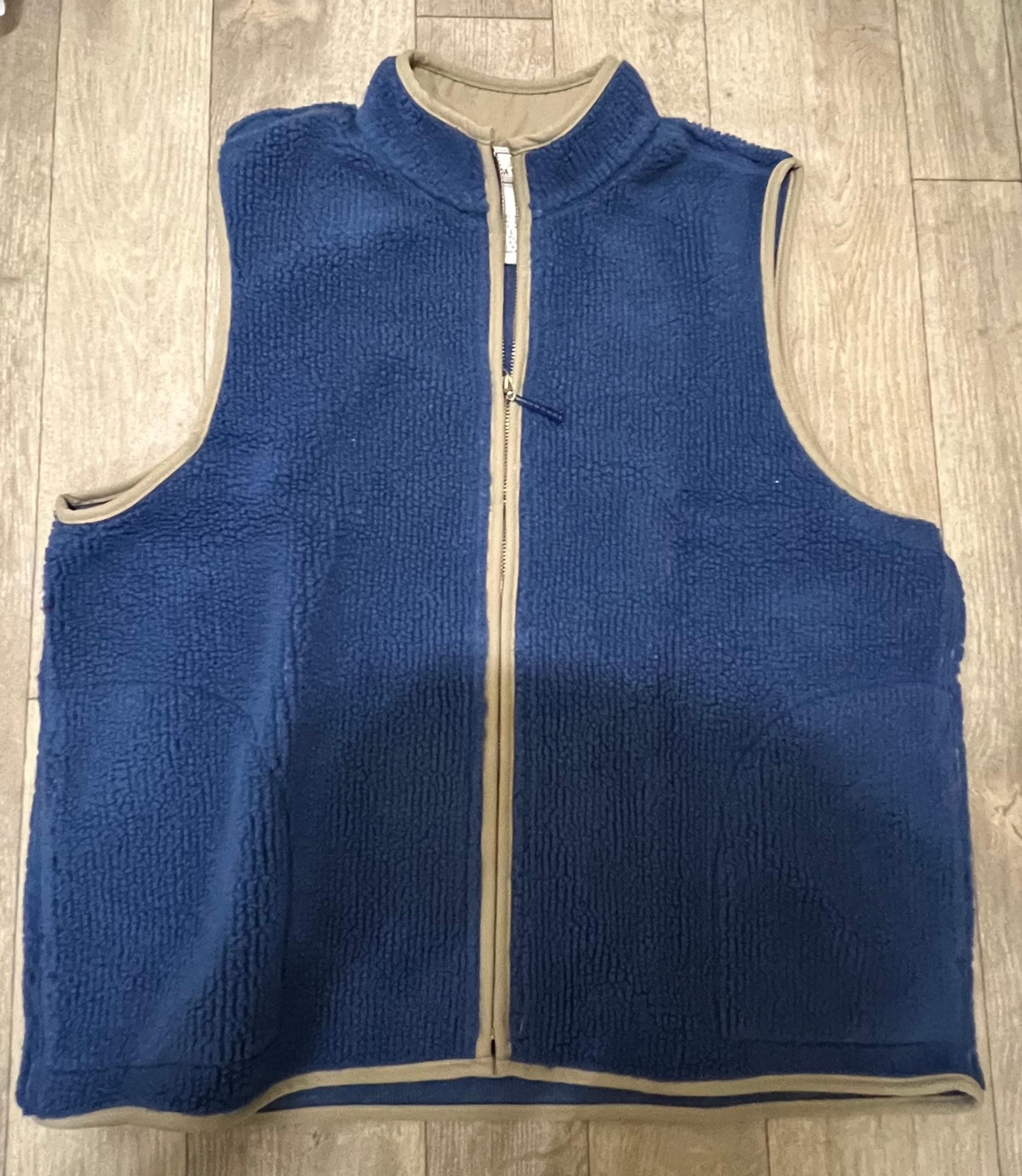 Vintage Napa Valley Blue Vest Size L Women's Macau Made