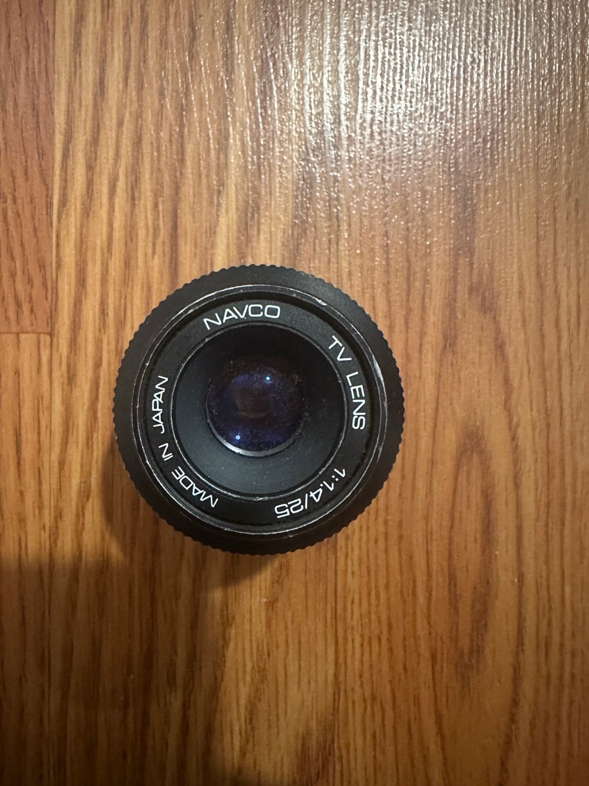 Navco TV Lens 1:1.4/ 25 made in Japan