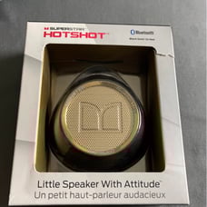 Superstar hotshot little speaker with attitude