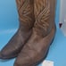 MEN'S COWBOY BOOTS LEATHER 10.5D LARADO 4212 STYLE BIN#S1