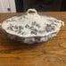 Discontinued Wood & Son England Sydney Mulberry Vegetable Serving Bowl with Lid