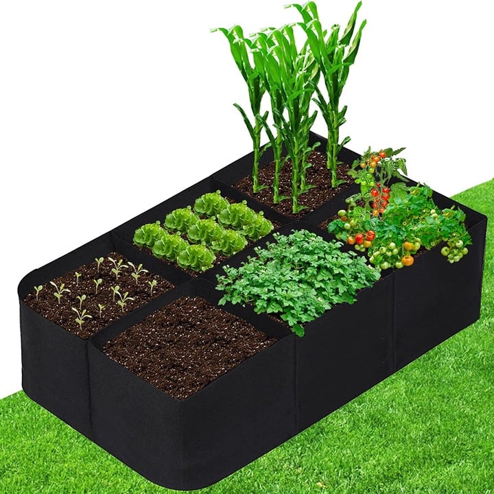 Fabric Raised Garden Bed 4x2x1ft