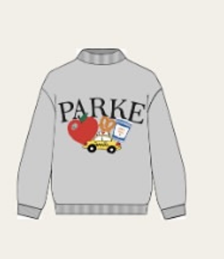 PARKE NYC POPUP 2025 MOCKNECK SWEATSHIRT