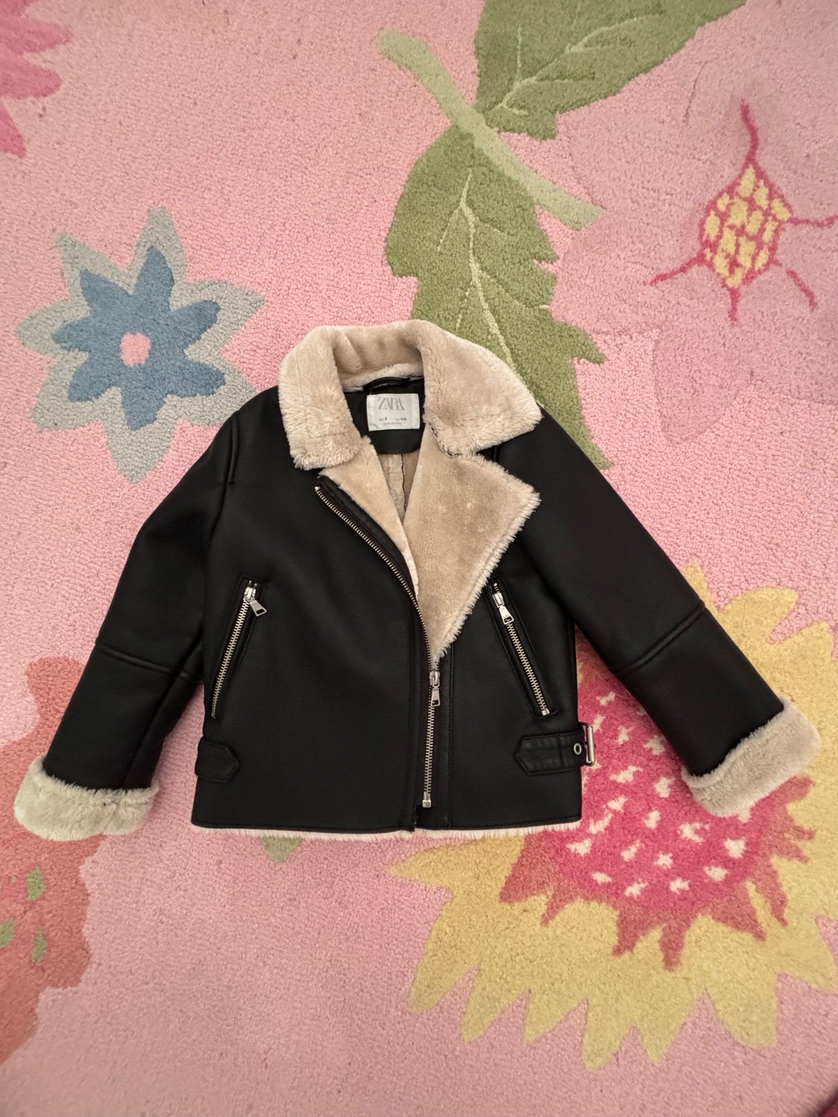 Zara girl double faced jacket