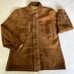 vintage 70s california sportswear co rustic heavy suede leather jacket