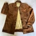 vintage 70s california sportswear co rustic heavy suede leather jacket