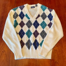 Mens Vintage golf sweater