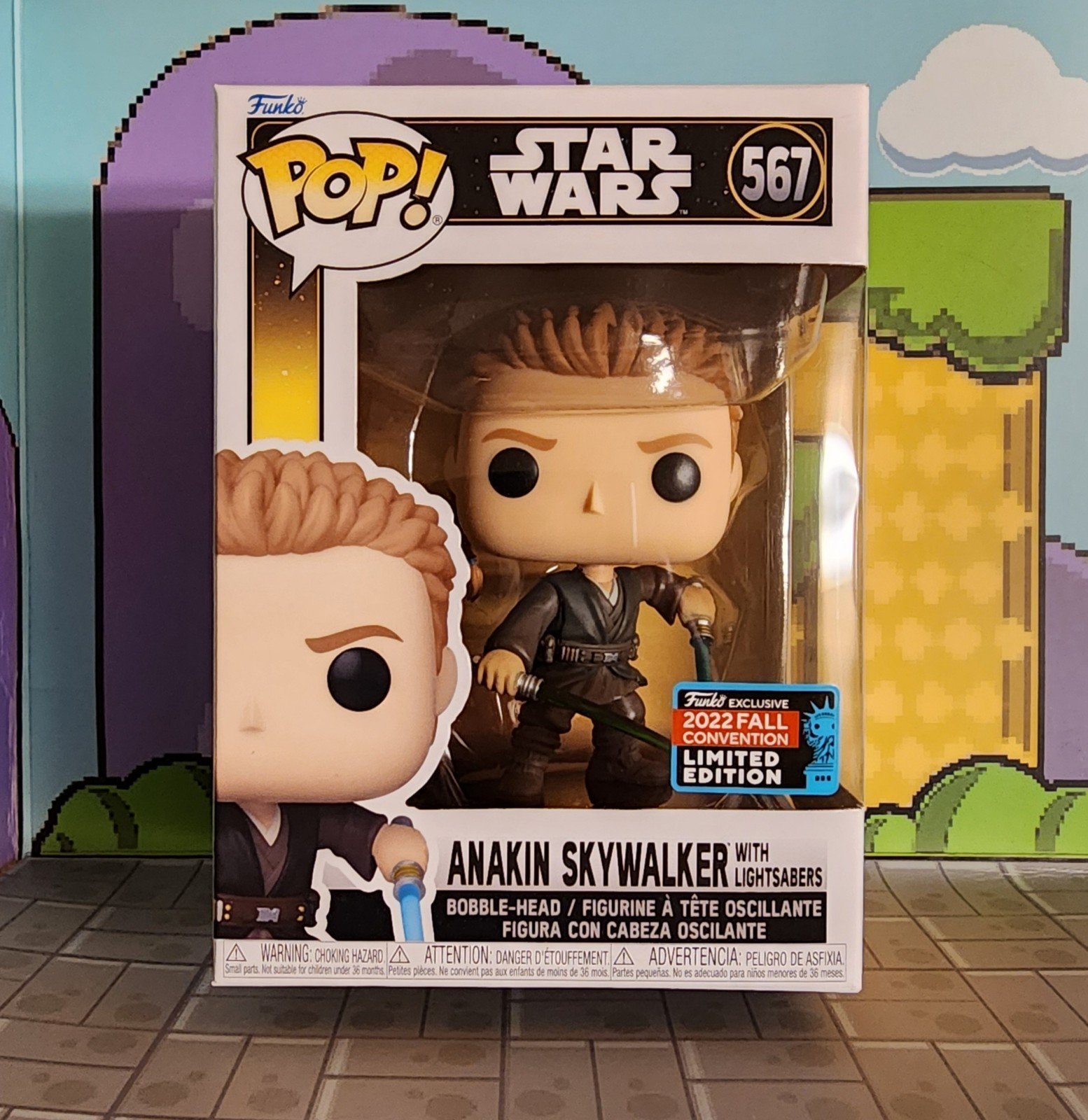 Funko Pop! アナキン・スカイウォーカー 567 限定版 Funko Pop! Star Wars Anakin Skywalker with Lightsabers 2022
