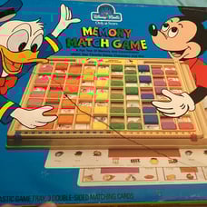 1972 Disney Magic Memory Match Game