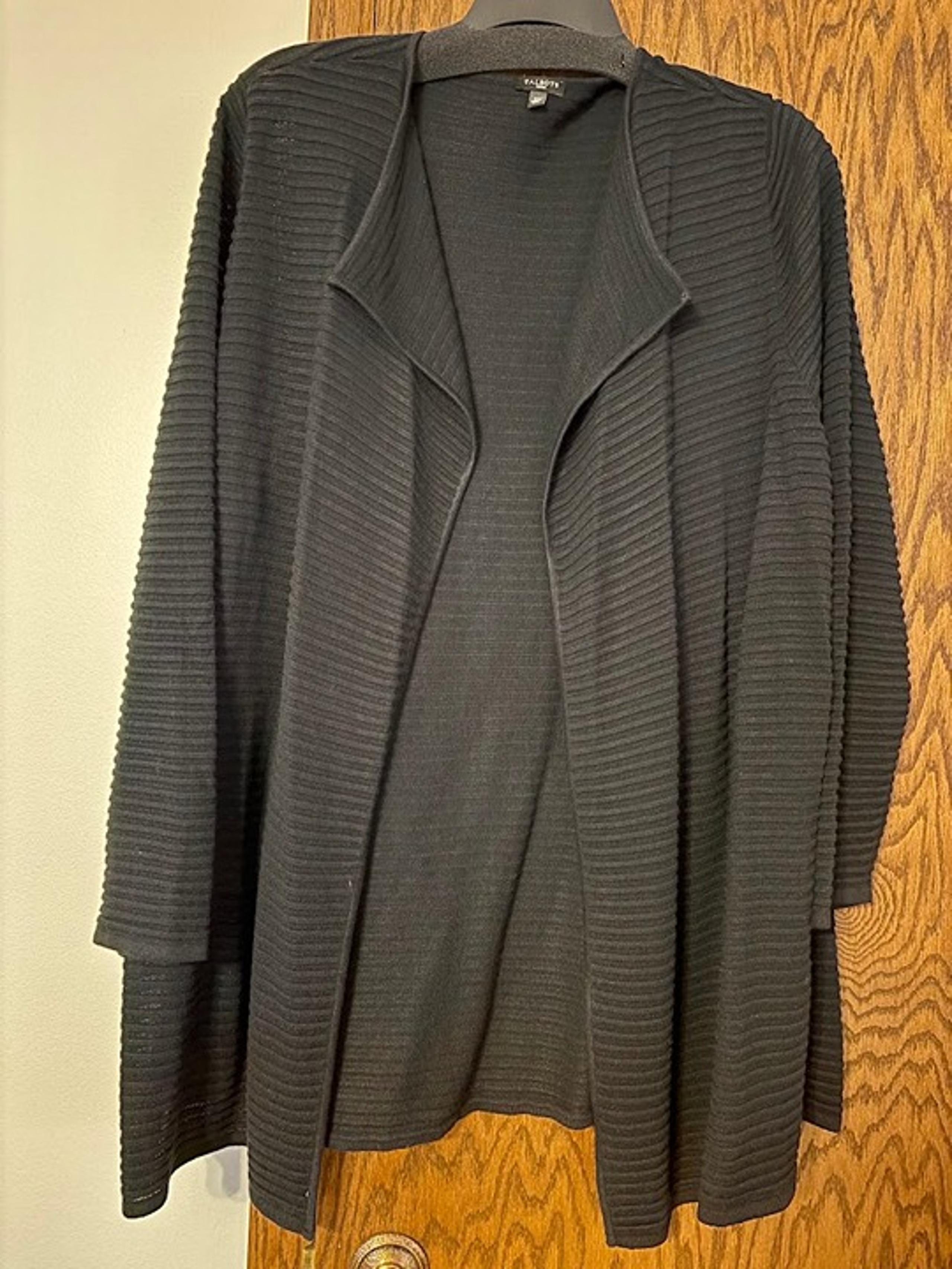Beautiful Talbot's Black Long Sleeve Open Cardigan (3x) for any occasion