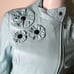 NWT PAMELA McCOY WOMEN LEATHER JACKET SIZE XS