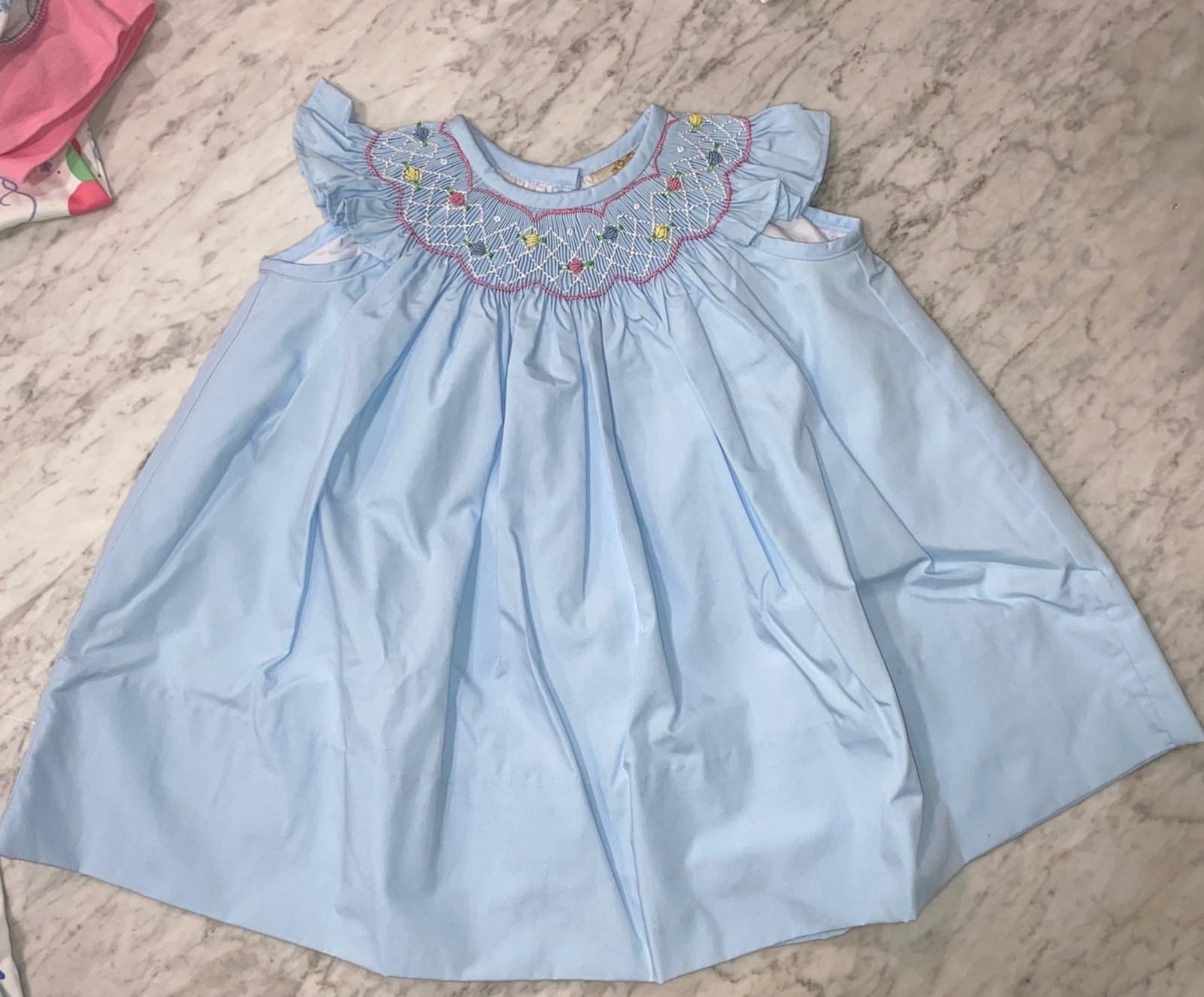TBBC SMOCKED DRESS
