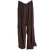 Splendid Lumi Maroon Wide Leg Geometric Print Satin Pants Size XL