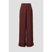 Splendid Lumi Maroon Wide Leg Geometric Print Satin Pants Size XL