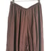 Splendid Lumi Maroon Wide Leg Geometric Print Satin Pants Size XL