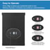 DEWENWILS 200W Outdoor Low Voltage Transformer with Timer and Photocell Sensor,
