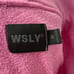 WSLY Pink Purple Oversize Ombre Hoodie Cotton Lined Ecosoft Size Medium M
