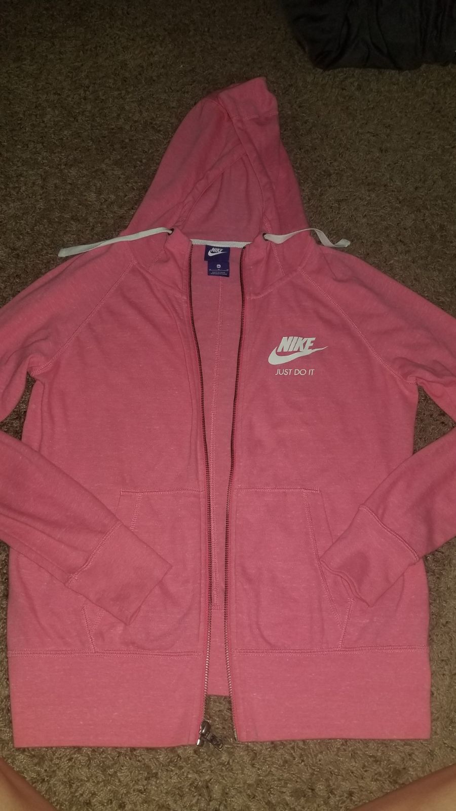 Pink Nike zip up