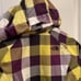North face checkered ski/snowboard jacket