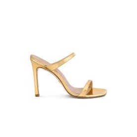 Stuart Weitzman Aleena 100 Stiletto in Gold
