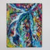 Original Acrylic Abstract Painting on Canvas 16 x 20 Signed 2021
