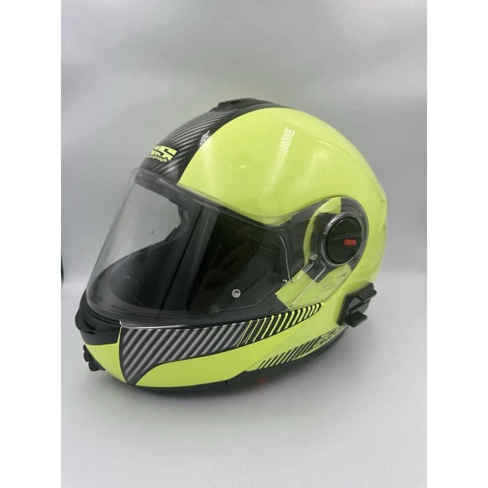 SPEED & STRENGTH SS1700 HiViz Modular Motorcycle Helmet Small S Pre-Owned