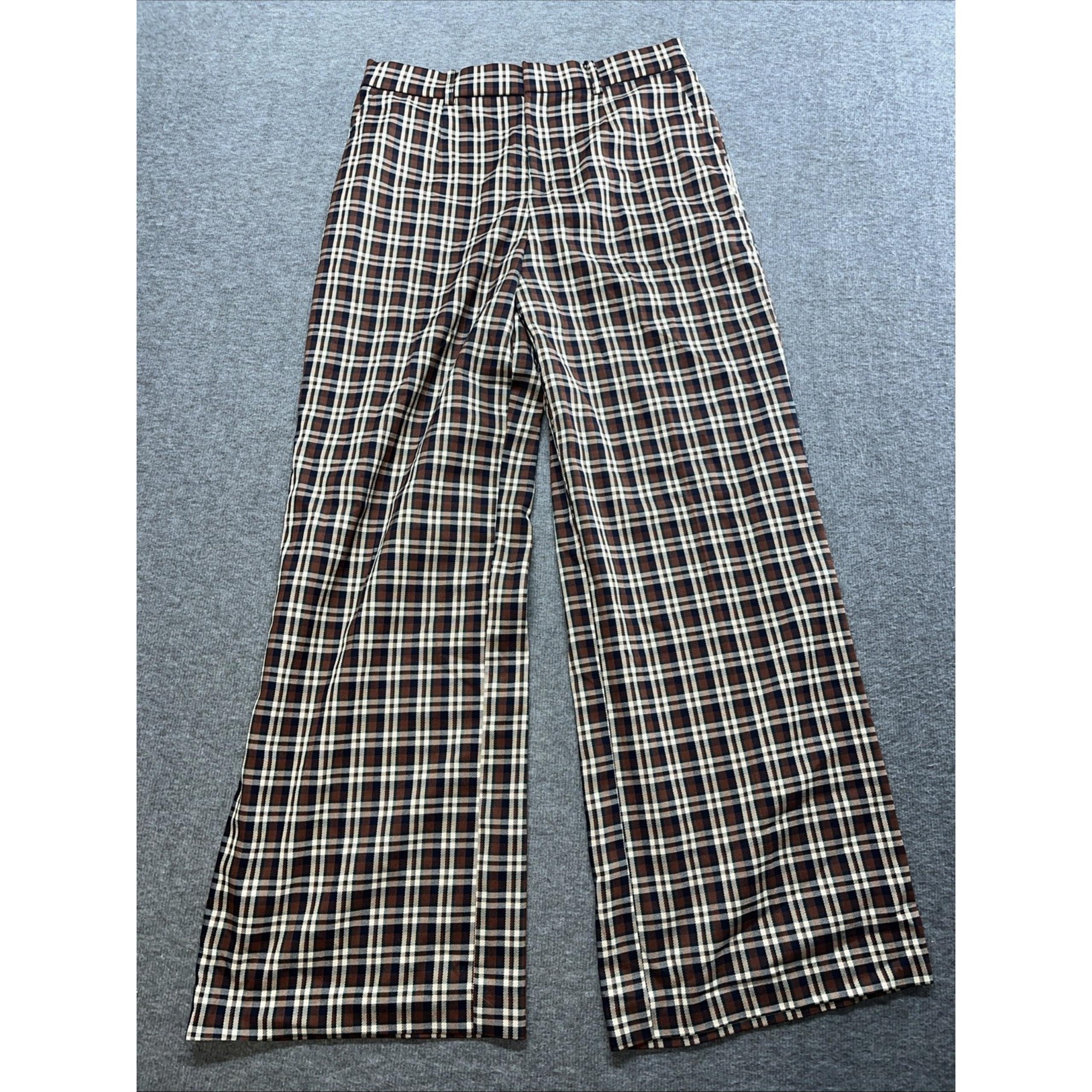 Urban Reviving Women's pants Plaid Elastic Waist Size 12