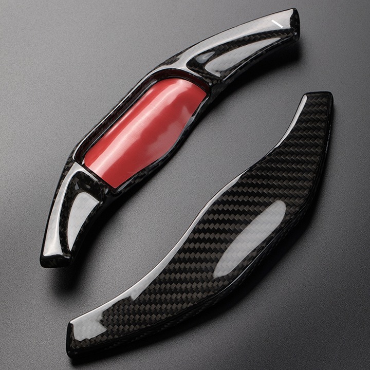 NEW 18-23 Toyota Camry Real Carbon Fiber Steering Wheel Paddle Shifter Extension