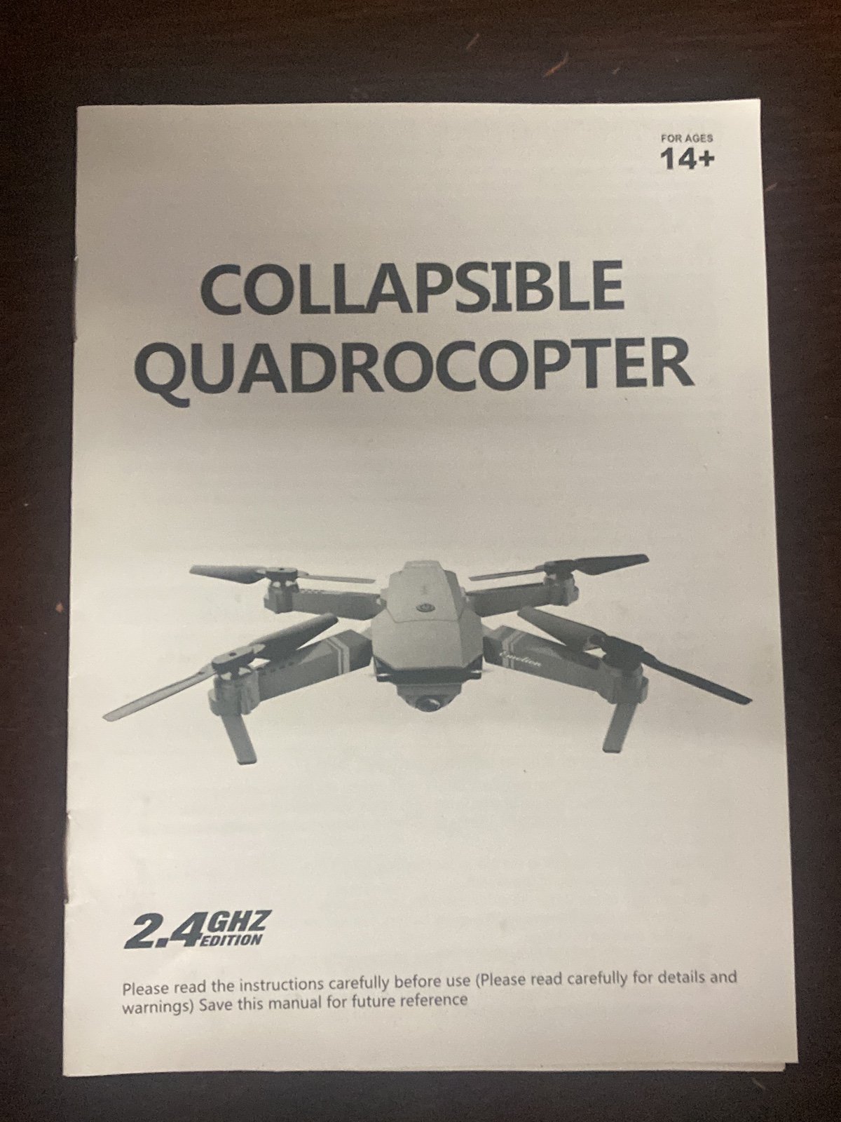 Collapsible Quadrocopter Drone