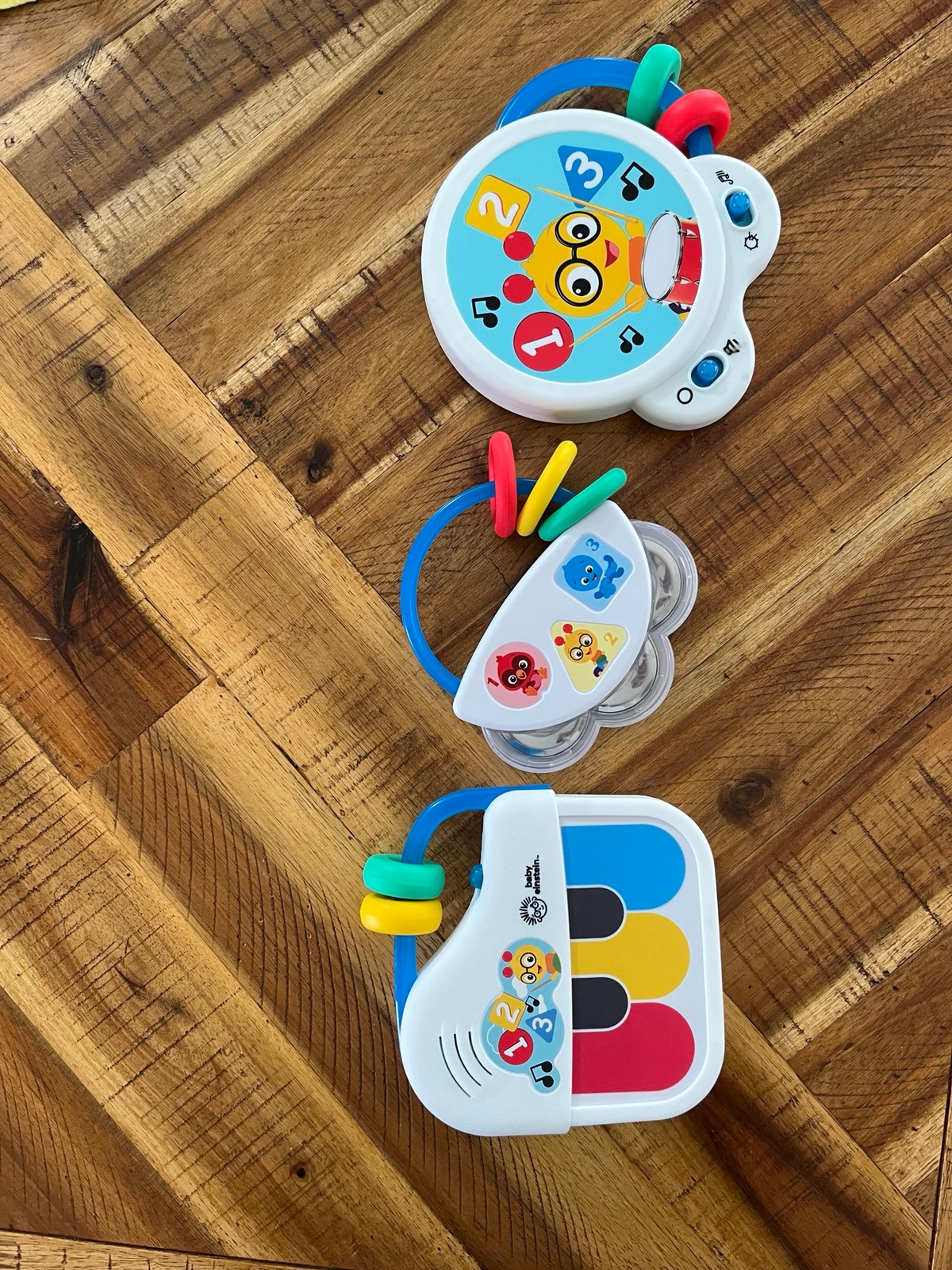 Baby Einstein Small Symphony 3-Piece Musical Toy Set, Ages 3+ Months
