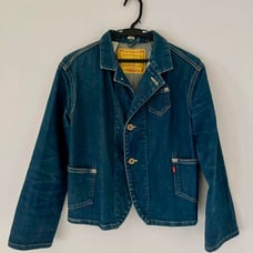 Levis Red Denim Jacket LYDIA