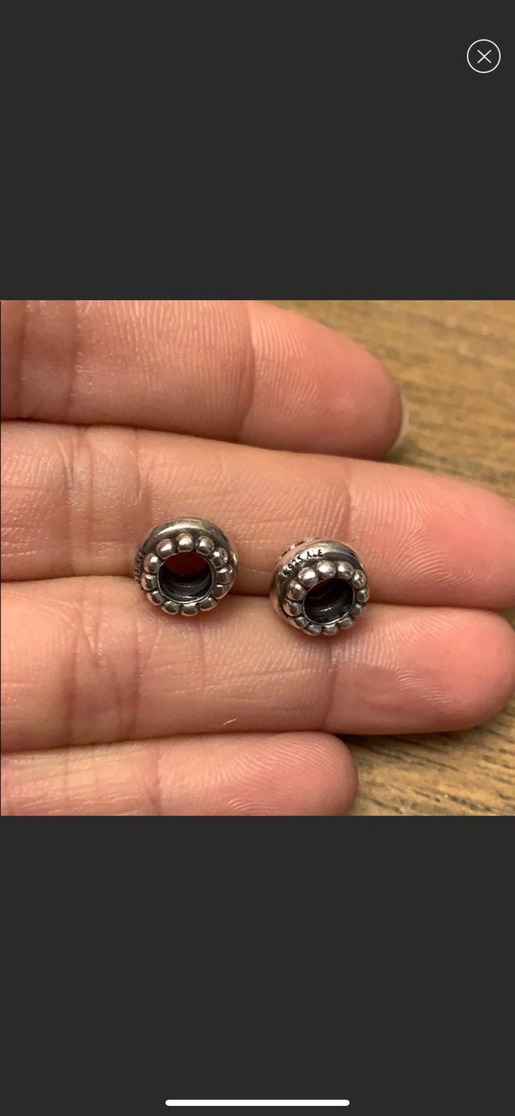 Retired Spacer pandora charm