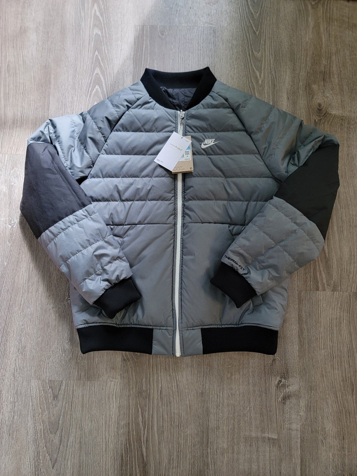 BRAND NEW Nike Therma Fit Legacy Reversible Bomber Jacket Men's Size: Medinm