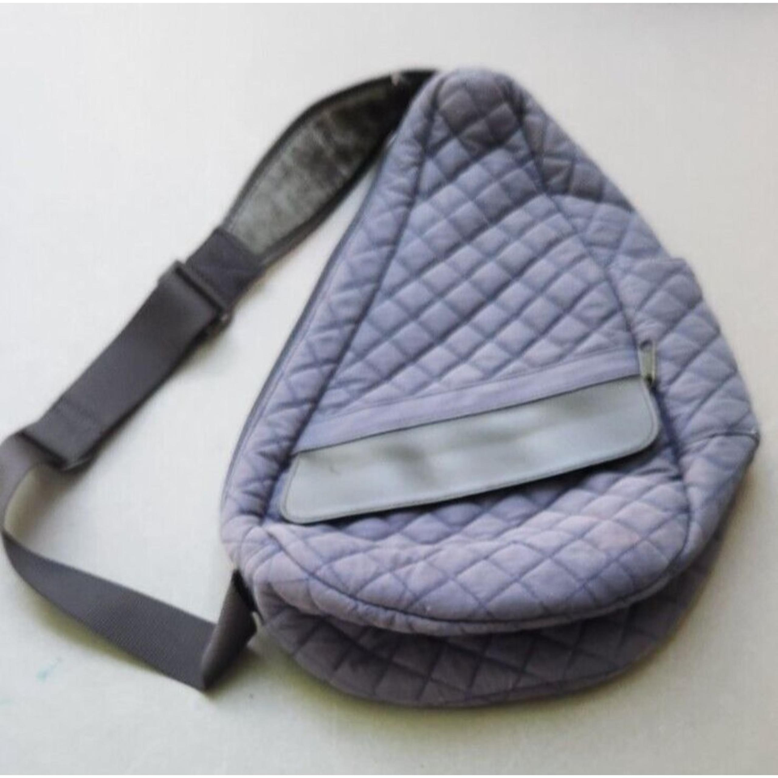 Vintage LL Bean Ameribag Quilted Healthy Back Bag Sling Purse