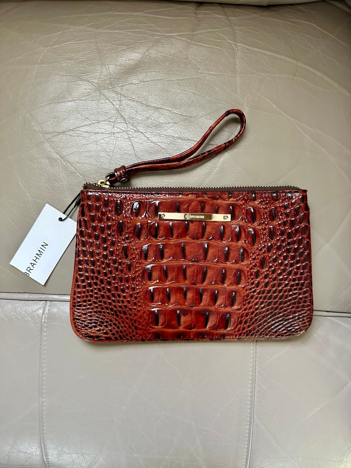 Brahmin Leather Wristlet - BNWT!