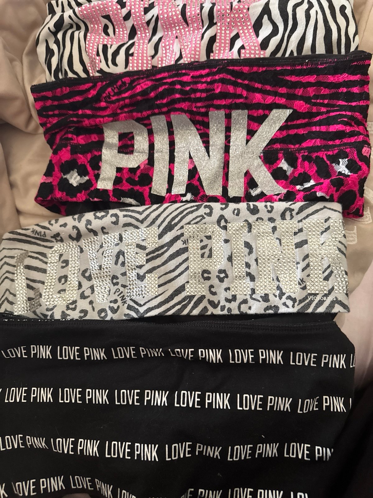 ON HOLD/DO NOT BUY Y2K PINK/VS fold over yoga shorts