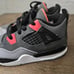 Nike Air Jordan Toddler Size 9c Retro Sneakers Shoes Infrared Black Kids Boys Gi