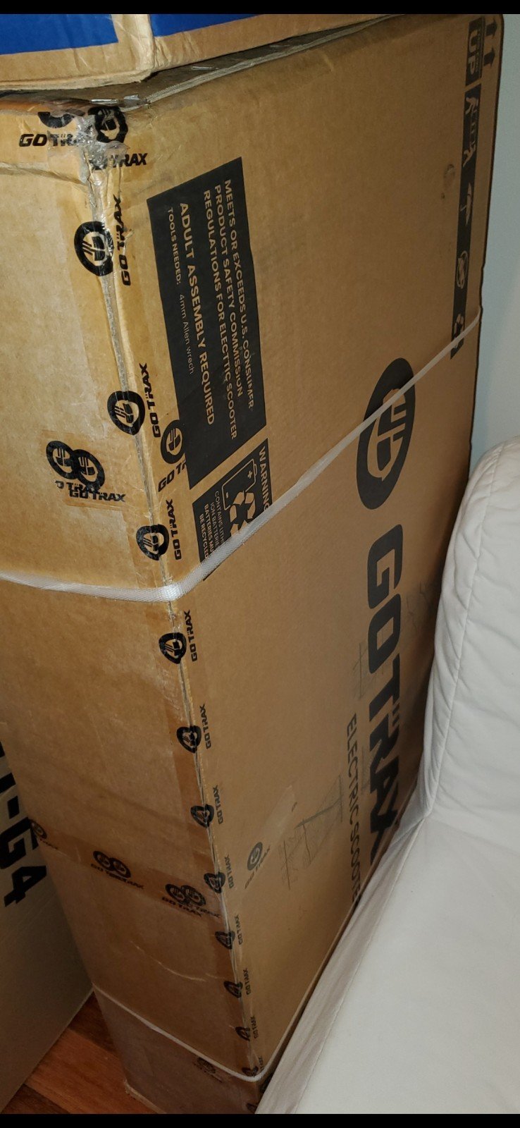 Gotrax Gx1 dual motor electric scooter brand new in unopened original box