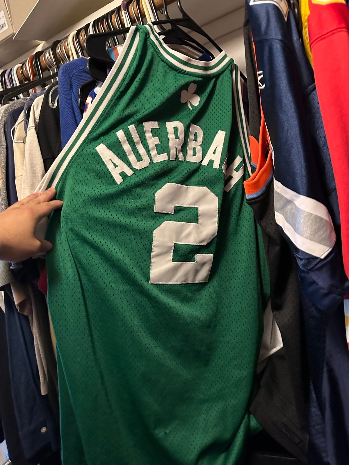 Boston Celtics Red Auerbach Jersey