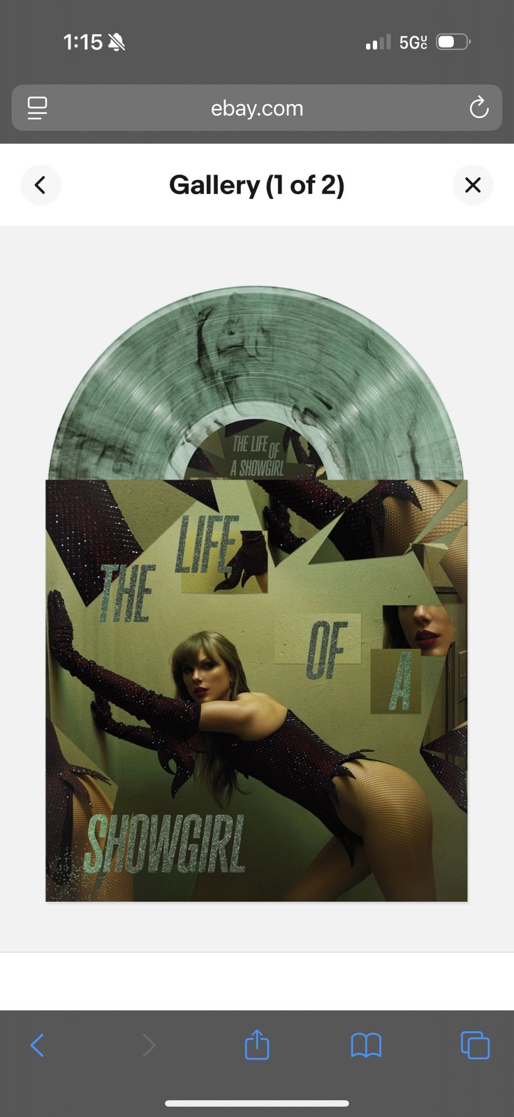 The Life of a Showgirl: The Shiny Bug Edition (Wintergreen & Onyx Marbled Vinyl)
