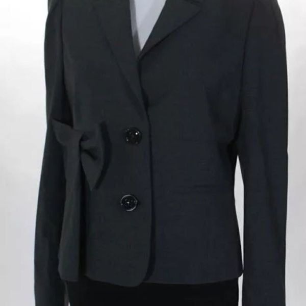 人気の Red Valentino blazer collar notch waist bow 48 sz ジャケット・アウター