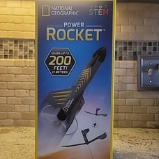 National Geographic - Rocket Launcher for Kids Patent-Pending Motorized Air New