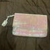 UGG White Sparkle Sequin Clutch Vintage