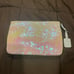 UGG White Sparkle Sequin Clutch Vintage