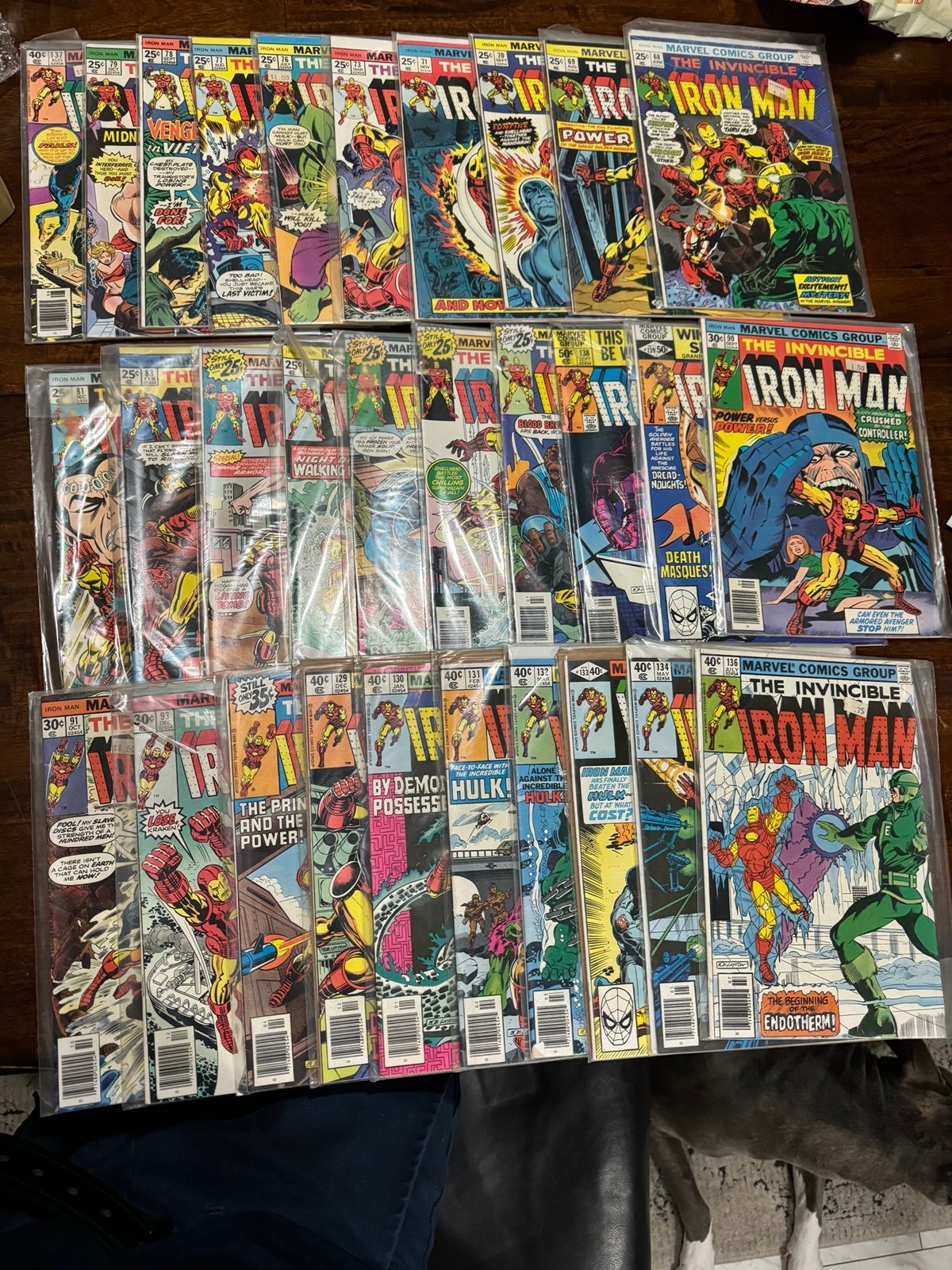 30 vintage iron man comics