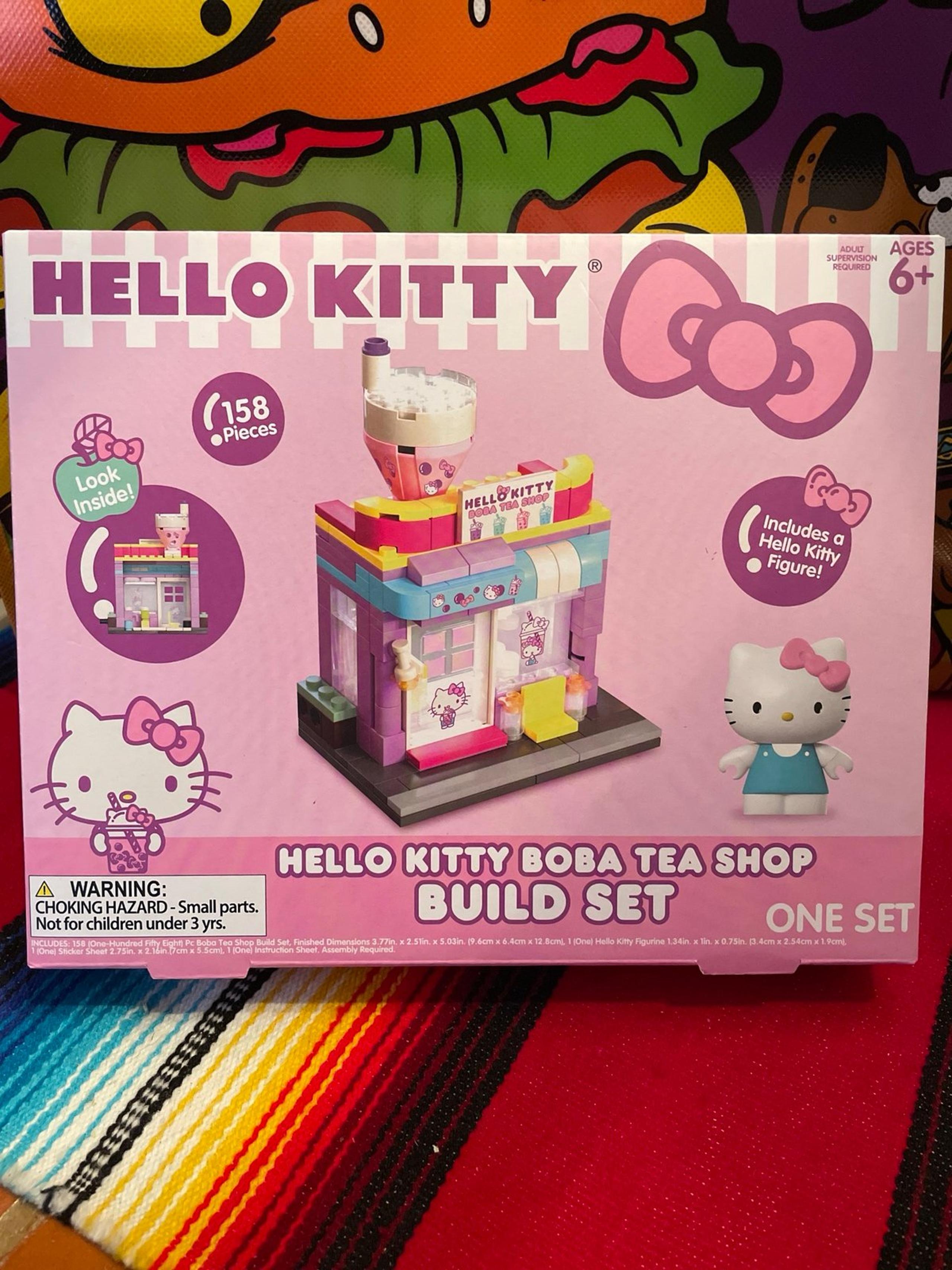 New Sanrio Hello Kitty Boba Tea Shop builder set